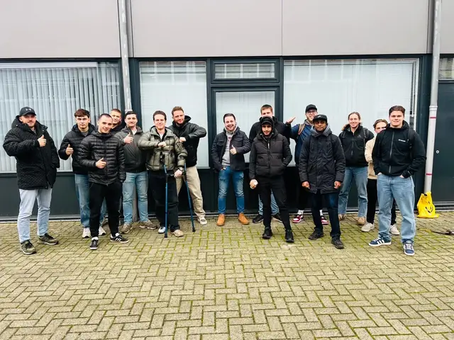 Geslaagde cursisten van 123Vrachtwagen