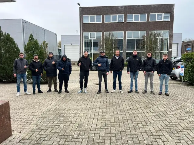 Geslaagde cursisten van 123Vrachtwagen