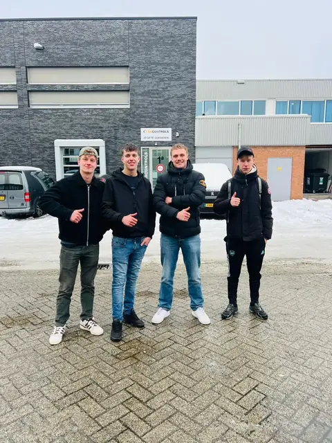 Geslaagde cursisten van 123Vrachtwagen