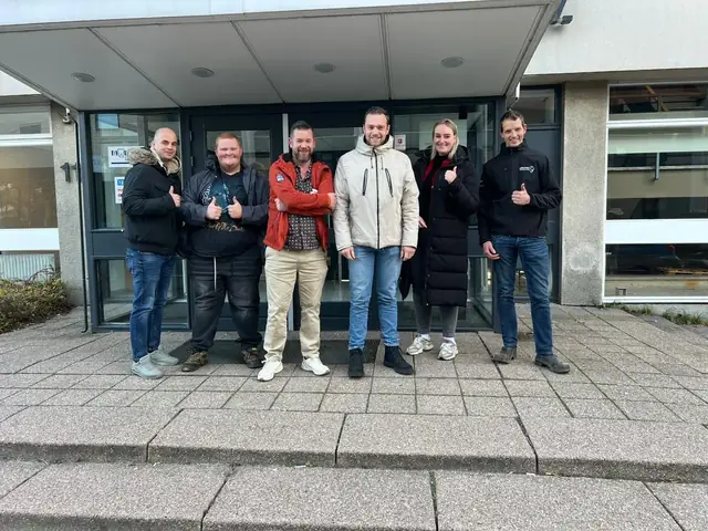 Geslaagde cursisten van 123Vrachtwagen