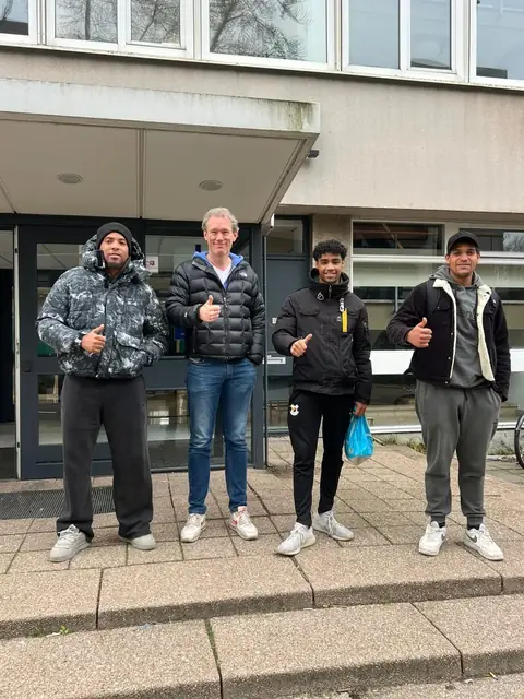 Geslaagde cursisten van 123Vrachtwagen