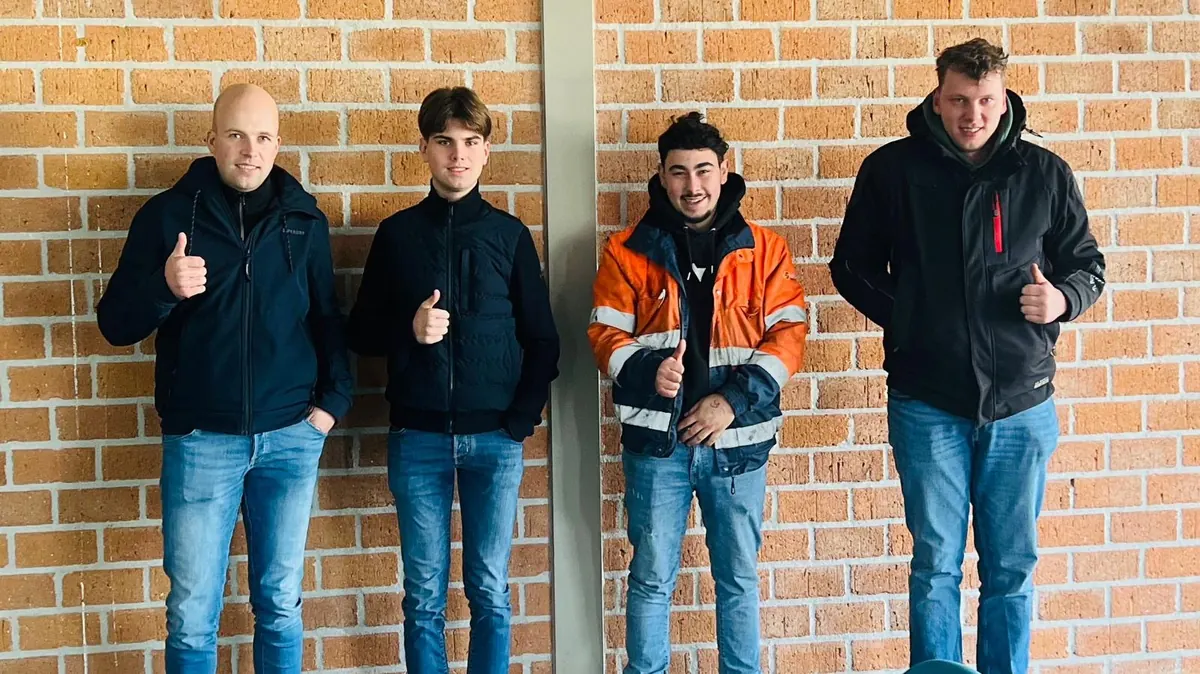 Cursisten van 123Vrachtwagen